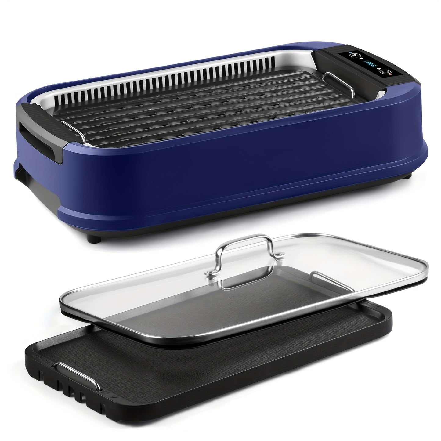 Smokeless Electric Grill With Turbo Smoke Extractor