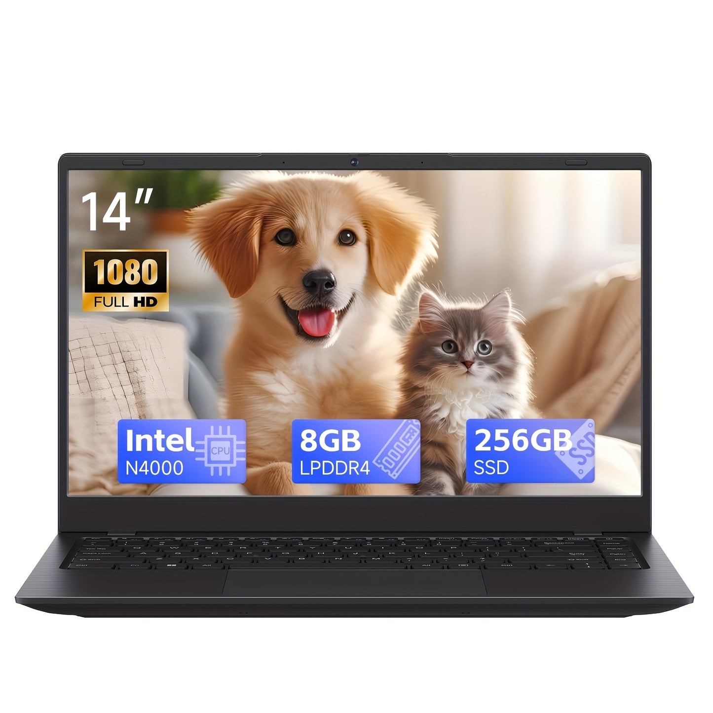 Founder Ultra Thin Gaming Laptop With Celeron N4000 CPU