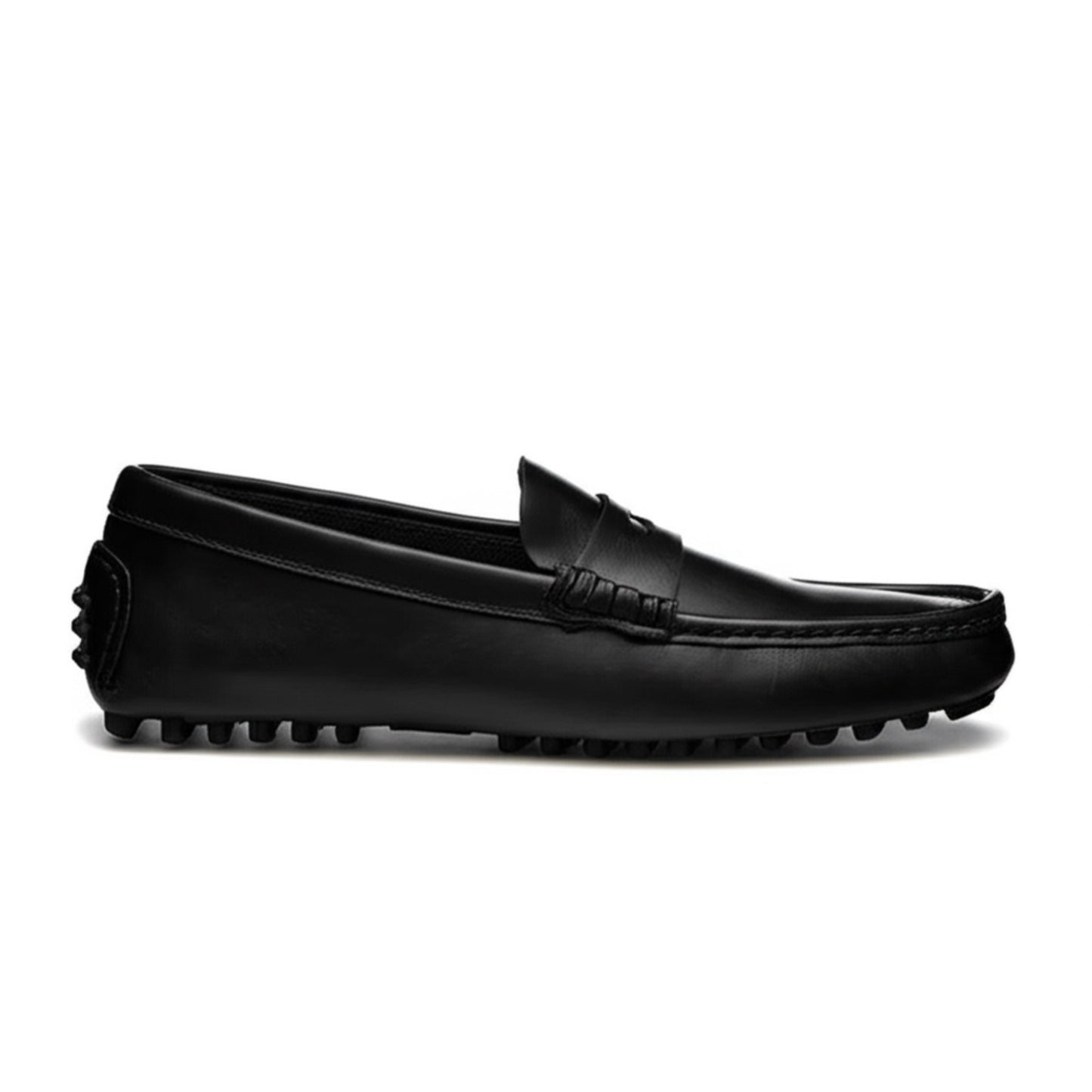 FROATS Oiled Leather Driving Moc Penny Loafer For Men