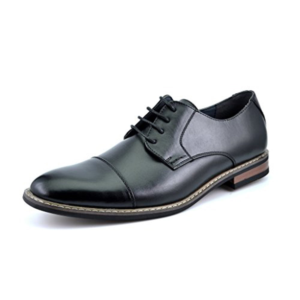 Bruno Marc Classic Modern Oxford Wingtip Lace Dress Shoes