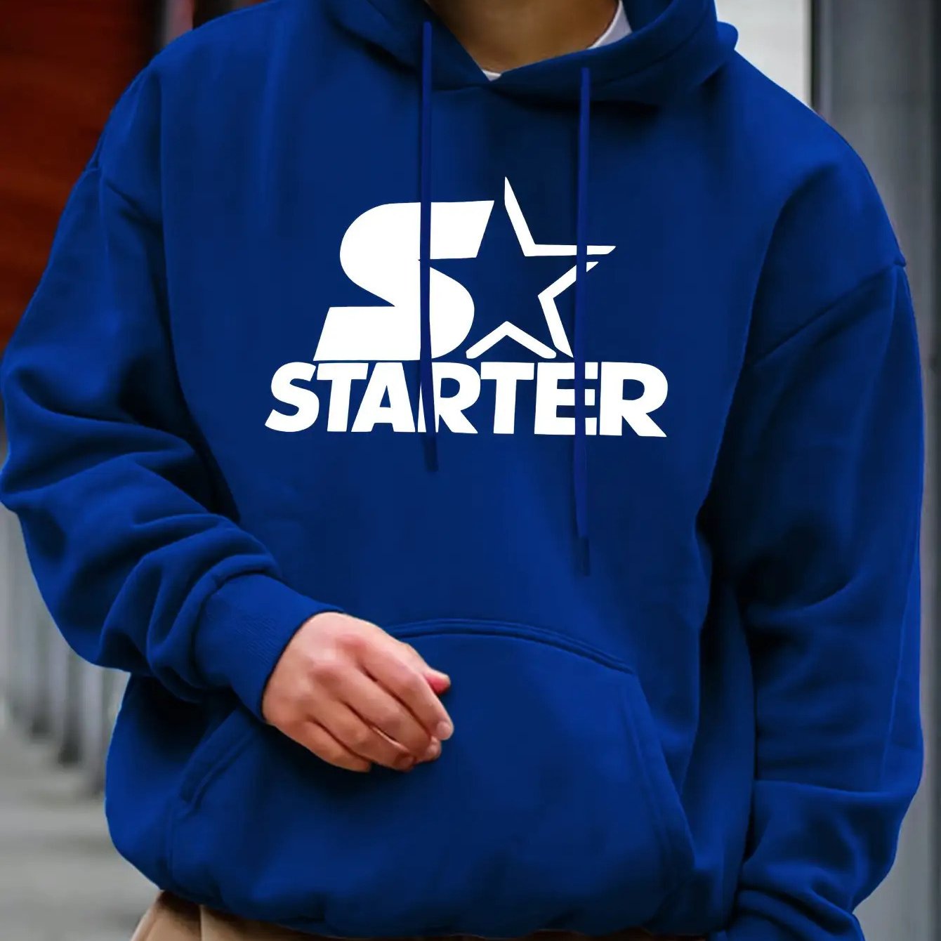 Starter Men's Hoodie Graphic Pullover Sweatshirt For Gym