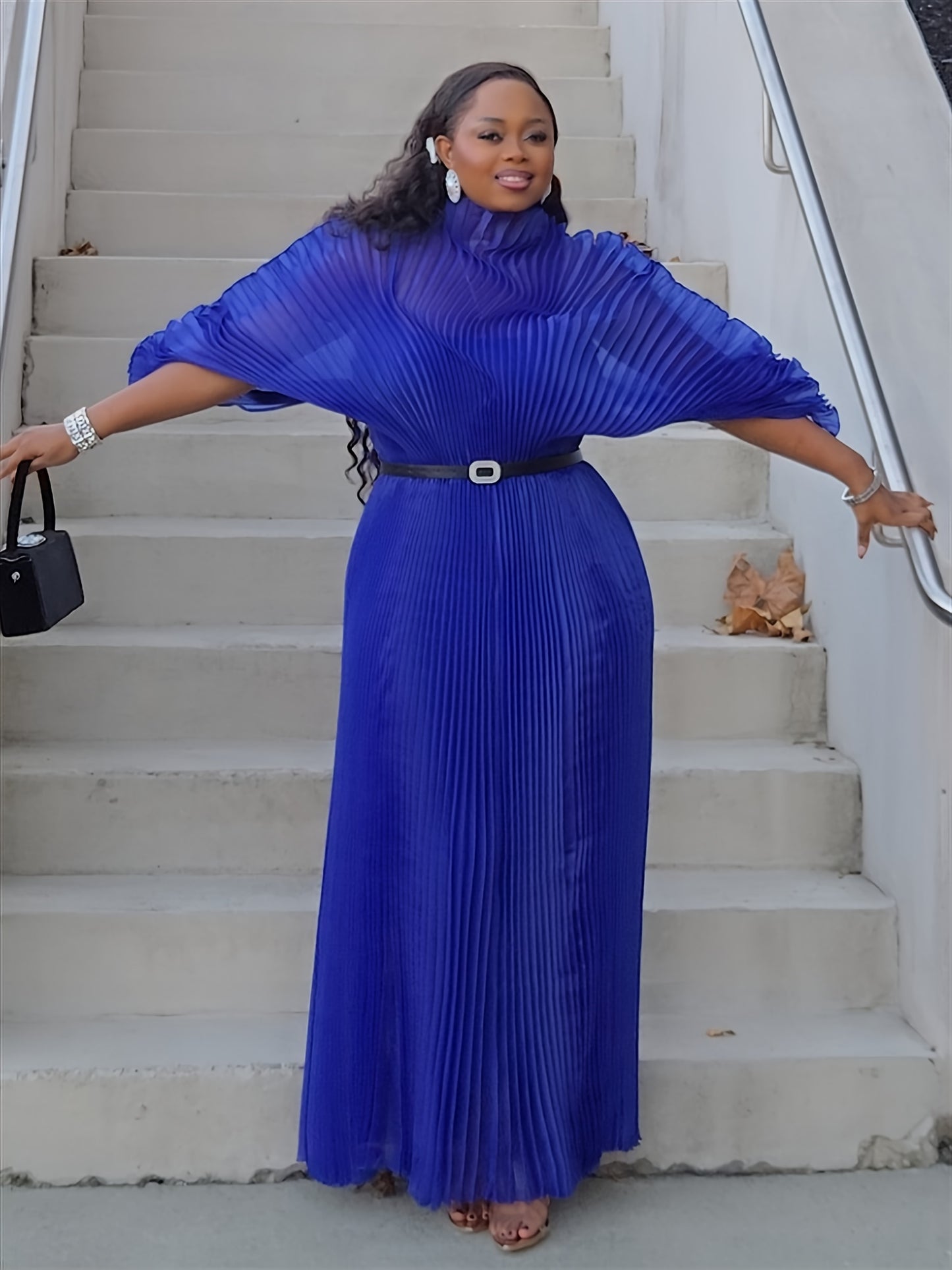 Pleated Maxi Dress Formal Mesh Naija Styles And Fashion