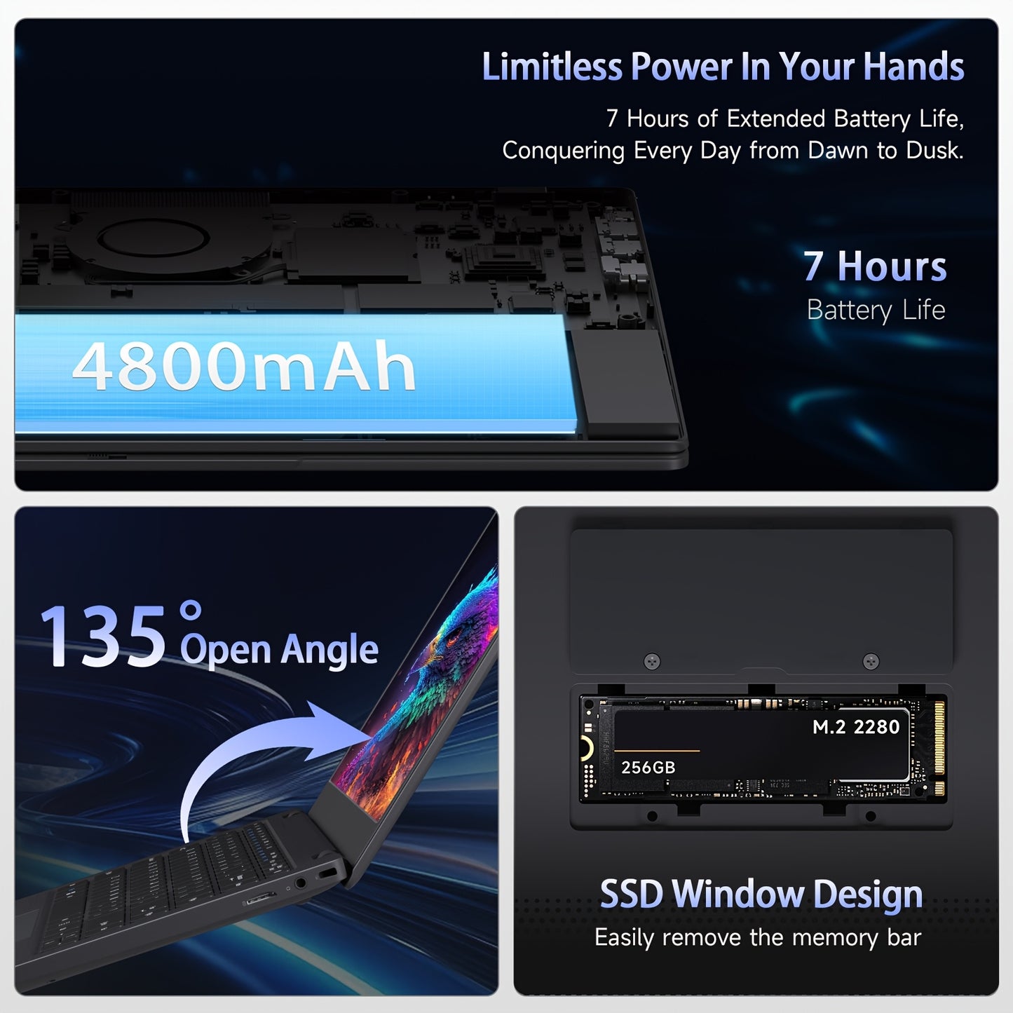 Founder Gaming Laptop 2-In-1 With 12GB RAM And 256GB ROM