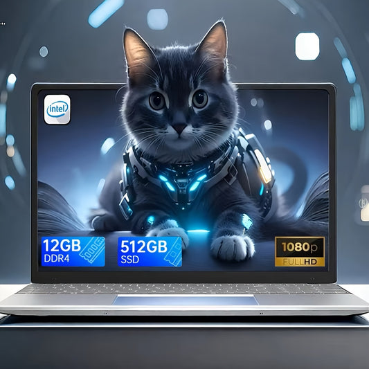 Lightweight Celeron Laptop With 12GB RAM And 512GB SSD