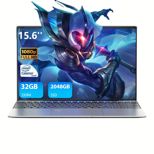 All Nations Emporium Gaming Laptop Intel Celeron N5095 32GB