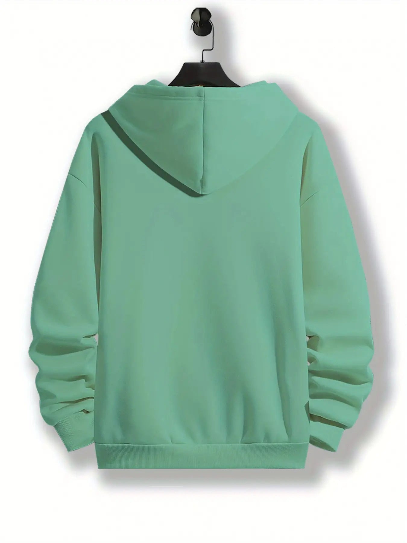 Idea Mens Heavyweight Hooded Sweatshirt Drawstring Hood