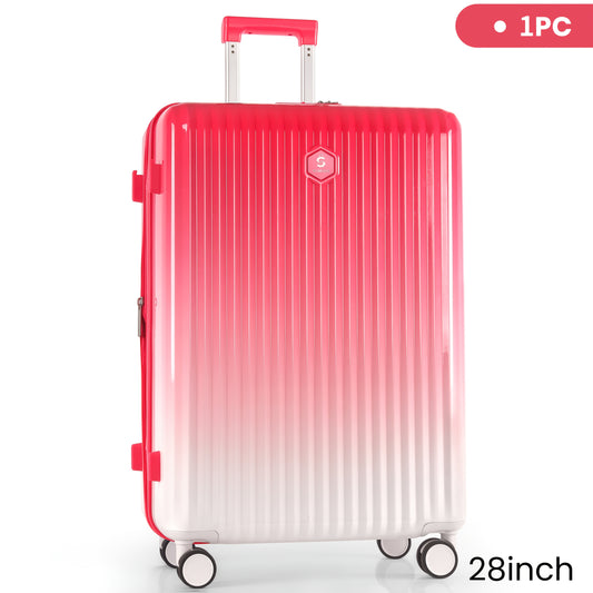 Expandable Hard Shell Luggage With Spinner Wheels TSA Lock