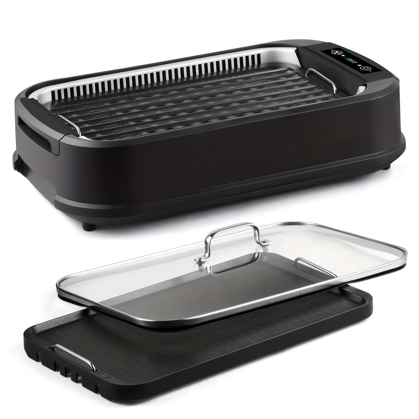 Smokeless Electric Grill With Turbo Smoke Extractor