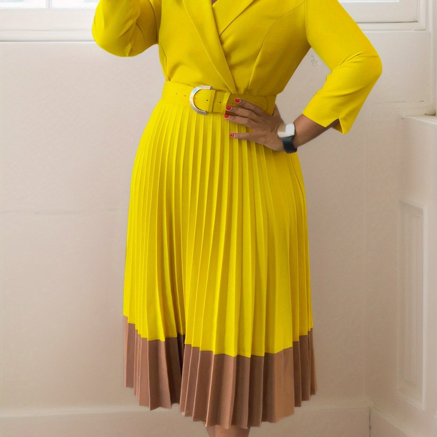 Elegant Satin Robe Midi Dress For Women Casual Summer