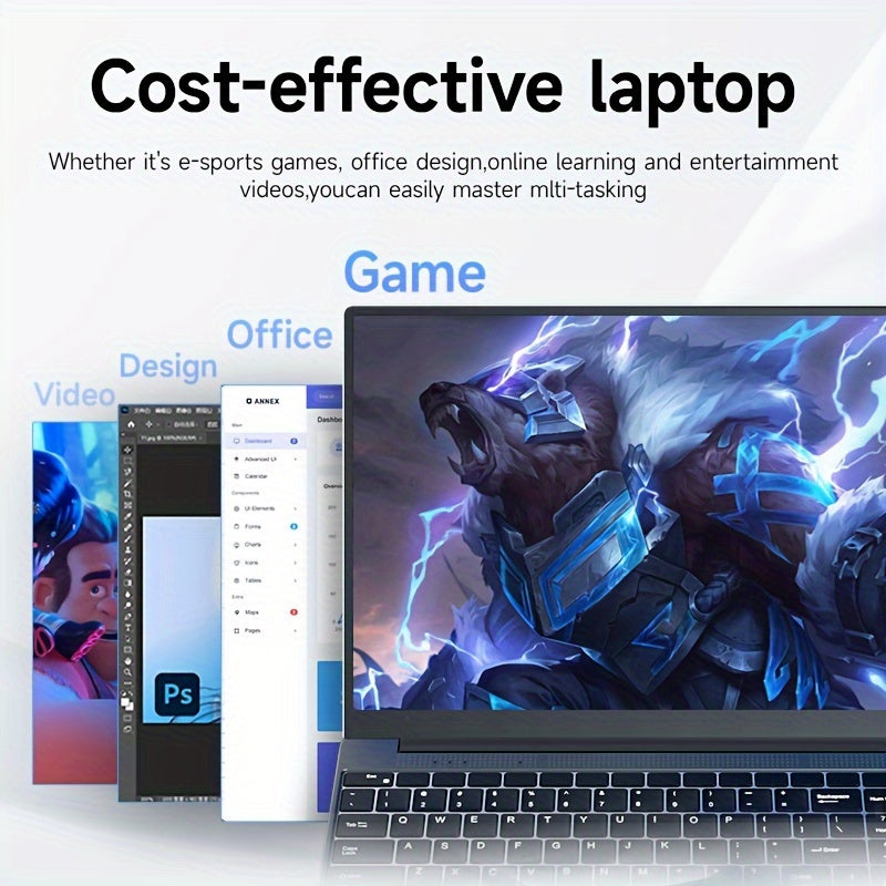 Suxi Laptop Intel N5095 Quad Core 16GB DDR4 256GB Storage