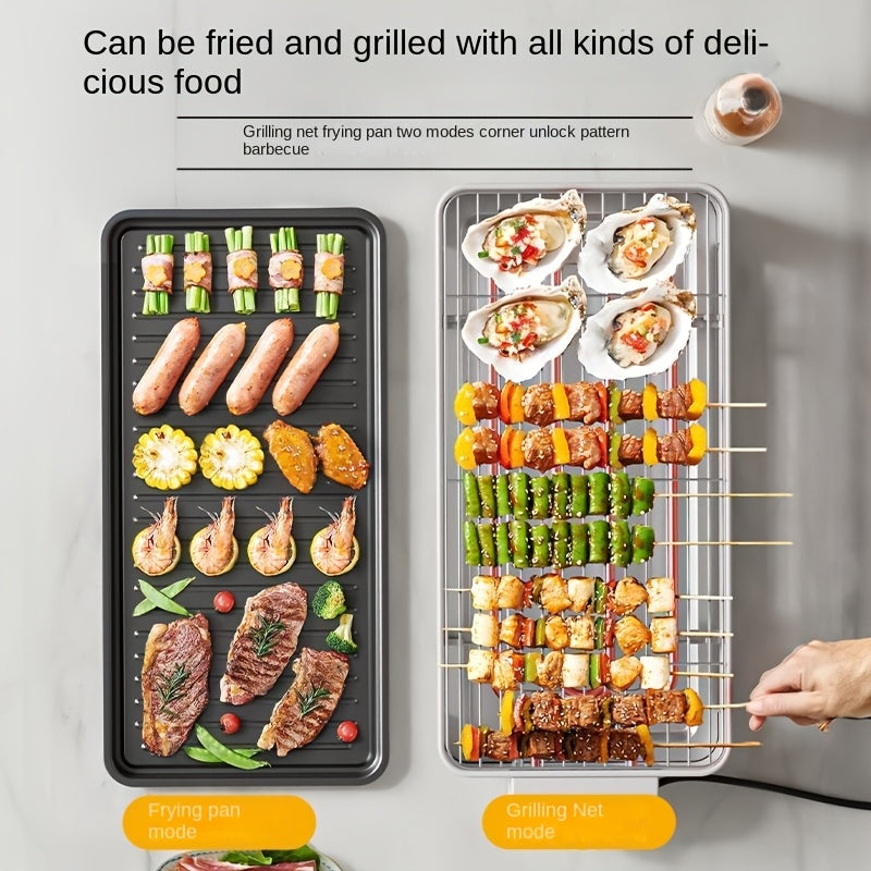 Aoran 1500W Smokeless Electric Grill Indoor Nonstick