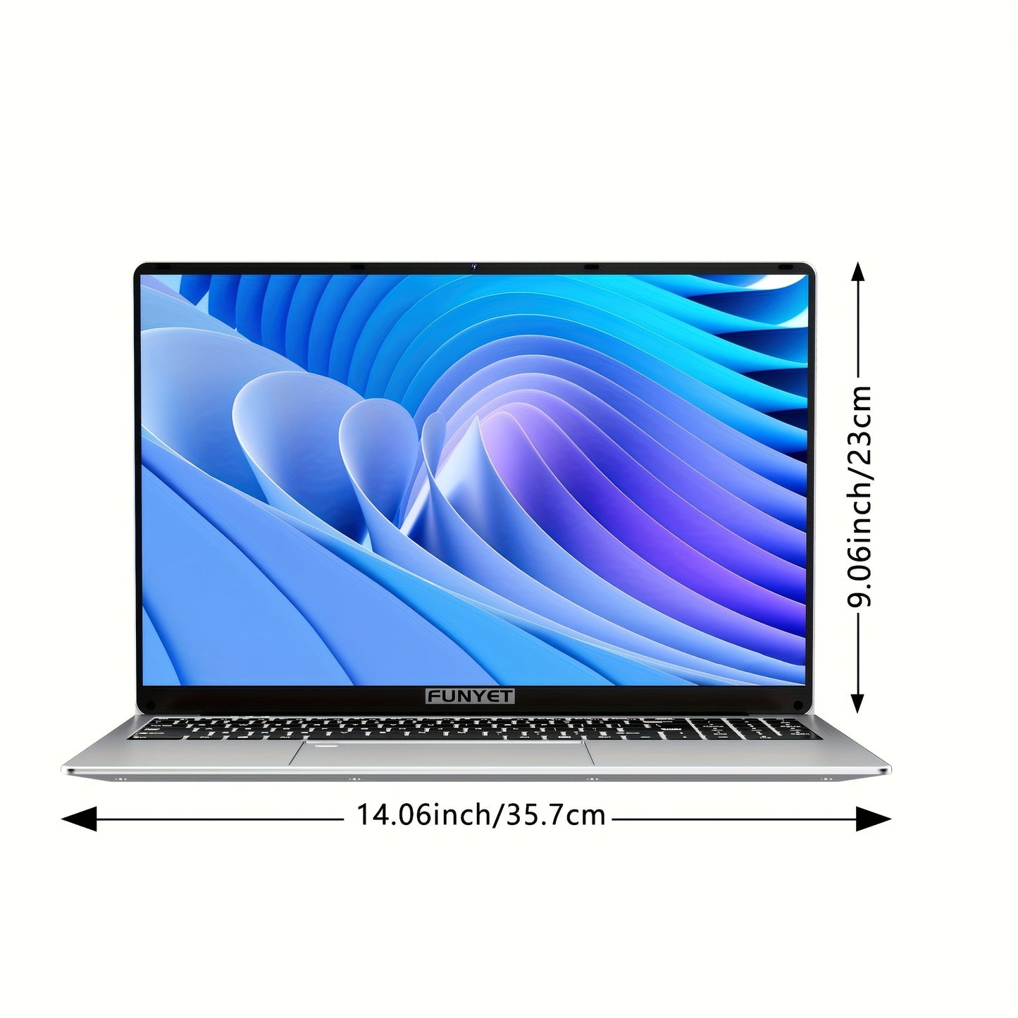 NIAKUN Gaming Laptop N95 CPU 16GB RAM 512GB SSD FHD