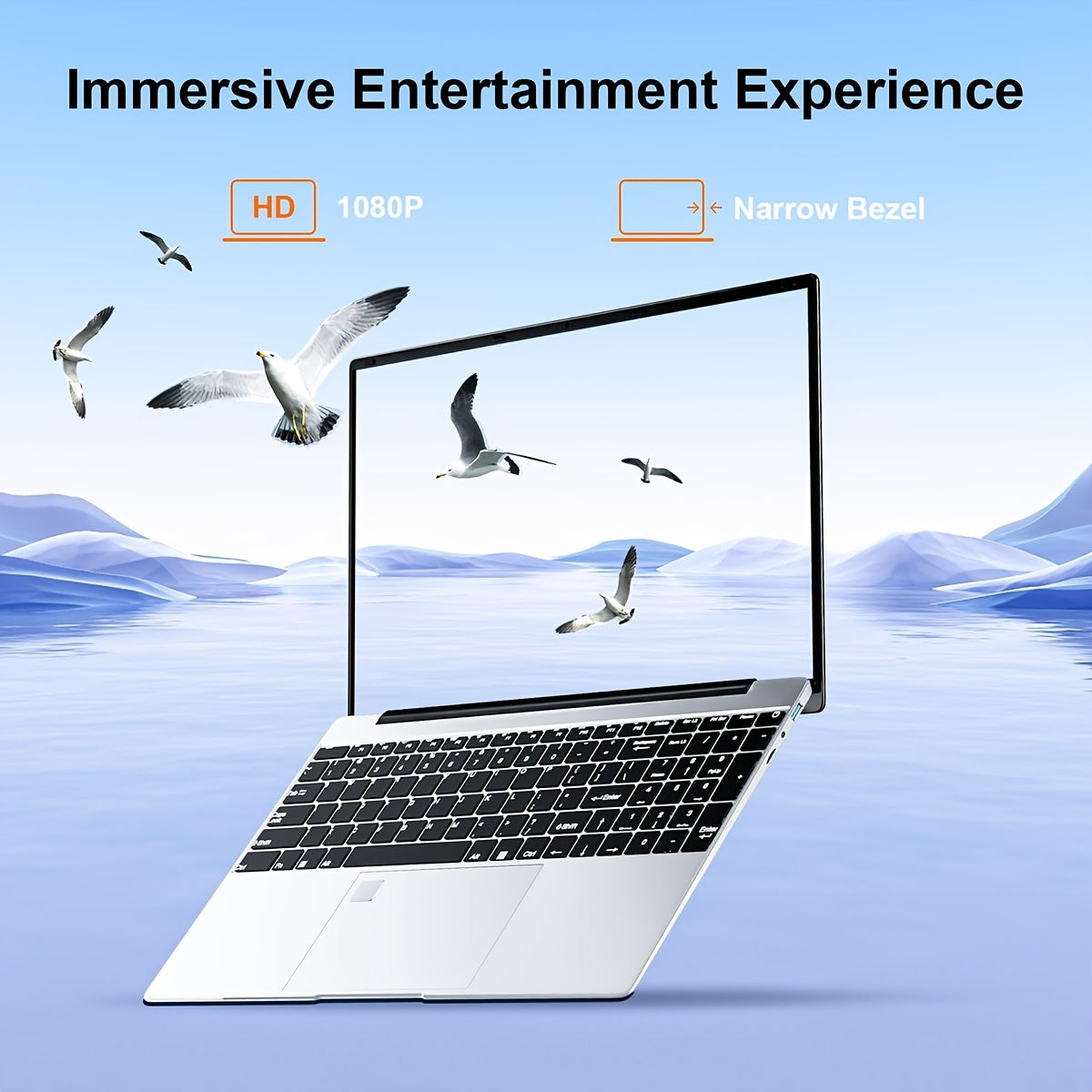 Celeron N5095 Laptop 32GB RAM 2TB SSD Privacy Camera