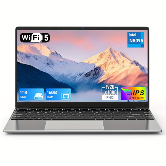 Gaming Laptop With 16GB RAM 1TB SSD Intel N5095 FHD Display