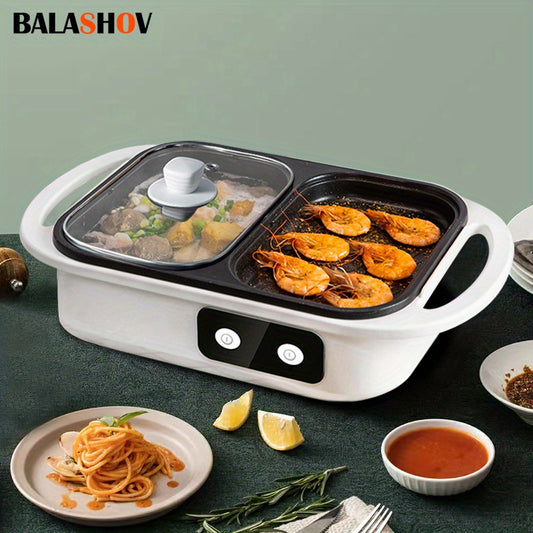 Balashov US Plug Multi Function Electric Hot Pot Grill