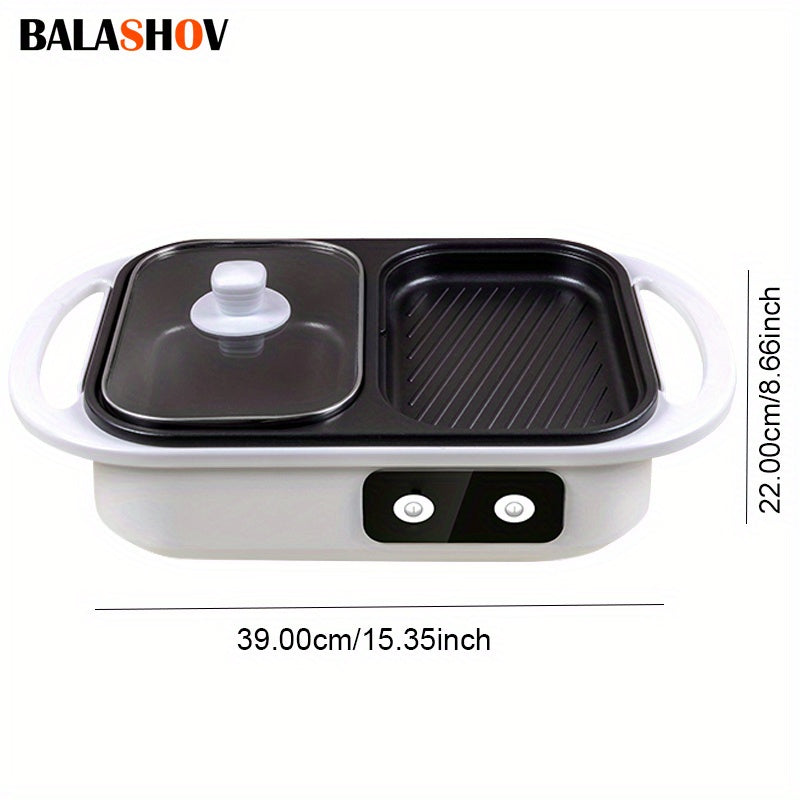 Balashov US Plug Multi Function Electric Hot Pot Grill