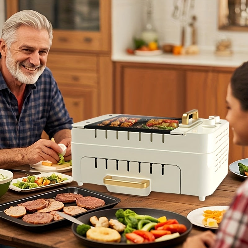Smokeless Electric Grill 110V Plug With Temperature Control
