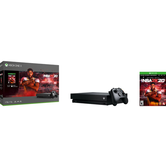 Microsoft Xbox One X NBA 2K20 Gaming Console Bundle Edition