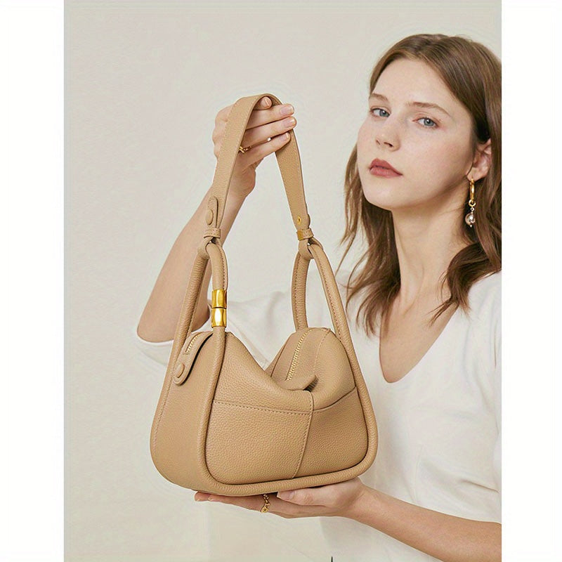 Chic Genuine Leather Handbag by Brand, Versatile Daily Use Bag