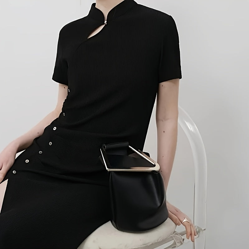 Irregular Womens Handbag New Summer Bucket Tote Bag