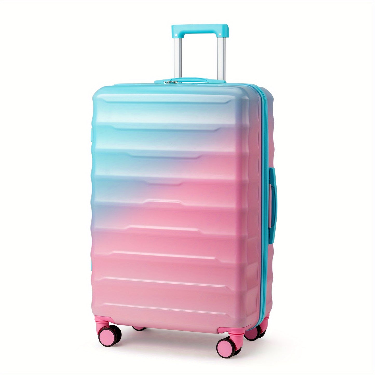 LEADZM Gradient Luggage Set ABS Hardshell Spinner TSA Lock