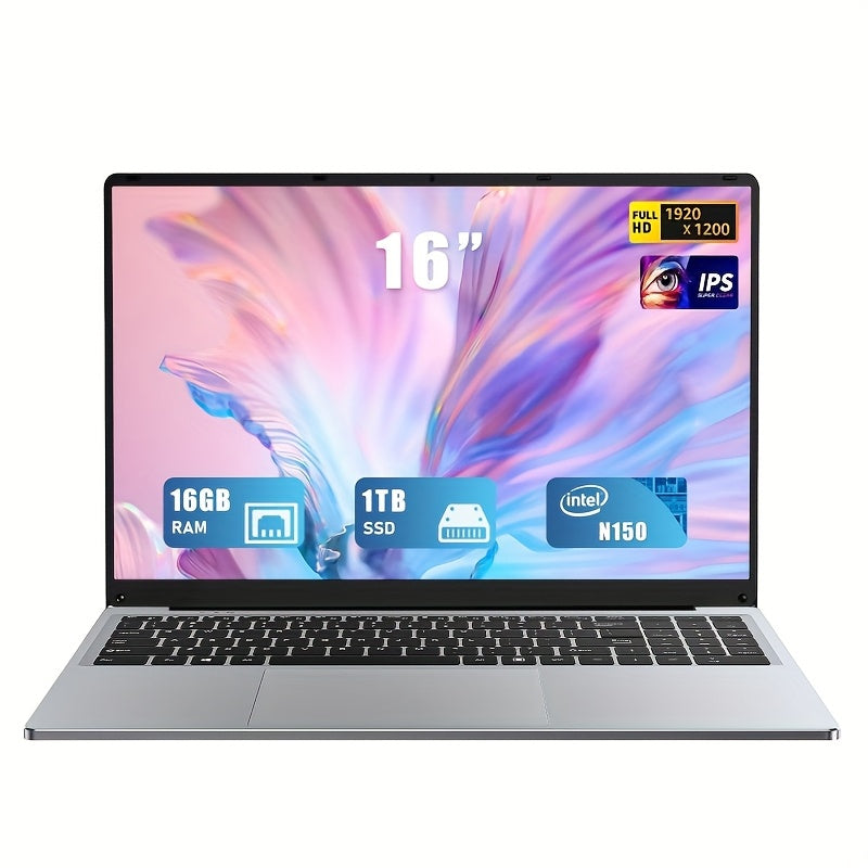 FUNYET Intel N150 Gaming Laptop 16GB RAM 1TB SSD Backlit