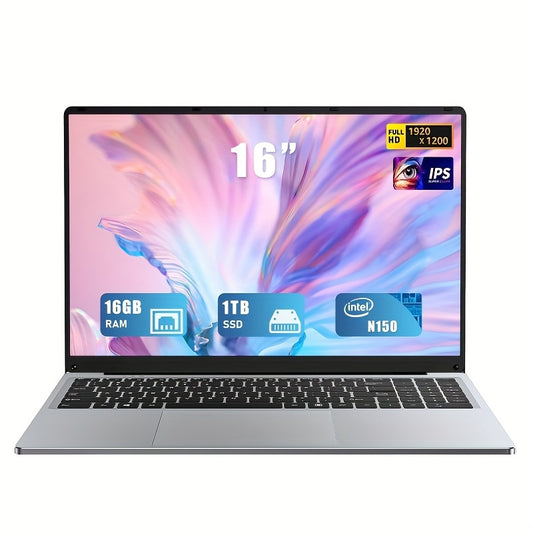 FUNYET Intel N150 Gaming Laptop 16GB RAM 1TB SSD Backlit