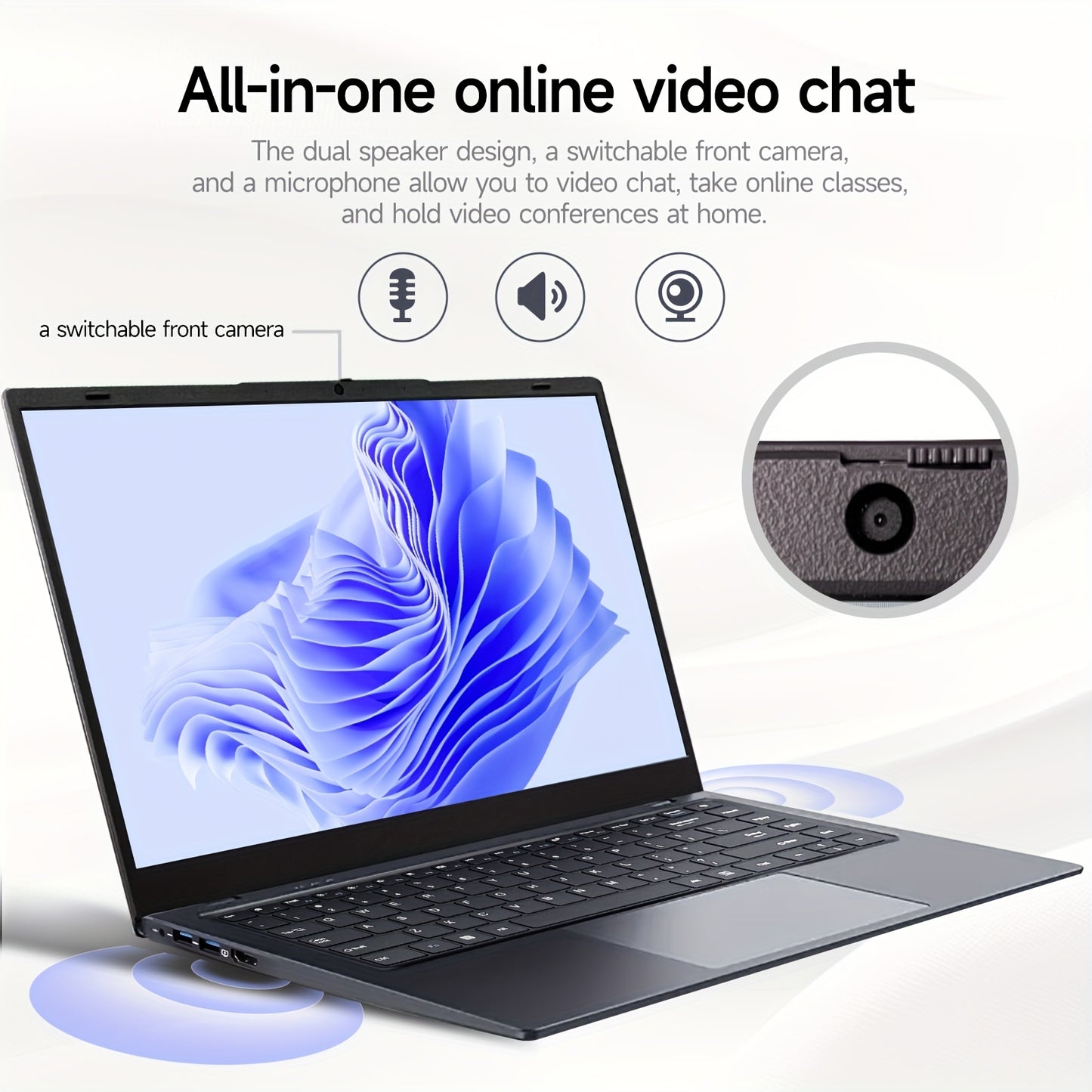 All Nations Emporium Intel N4000 Laptop 8GB 256GB Battery