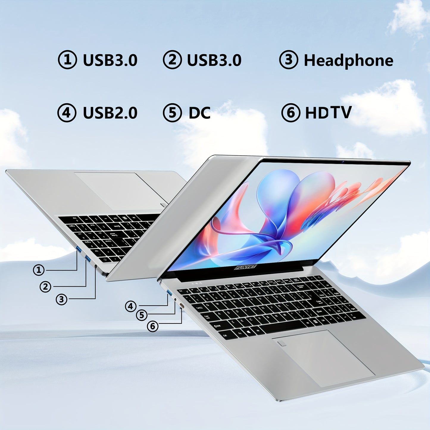 All Nations Emporium Gaming Laptop N95 12th Gen 1TB SSD
