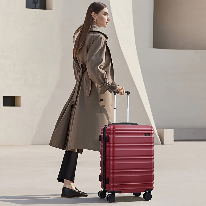 Miusse 3 Hard Shell Luggage Set With TSA Lock 360 Wheels