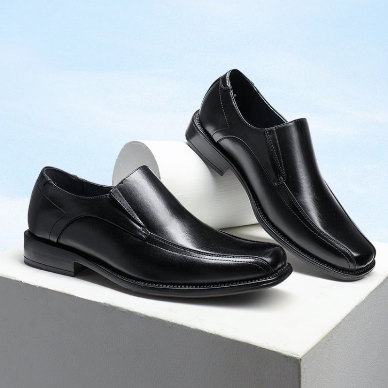 Bruno Marc Mens Slip On Dress Loafers Durable Comfort