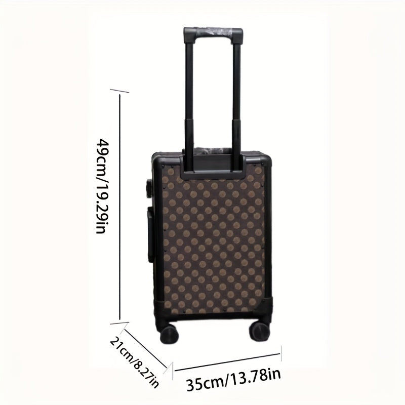 Heavy Duty PC Luggage TSA Lock Suitcase Spinner Handle