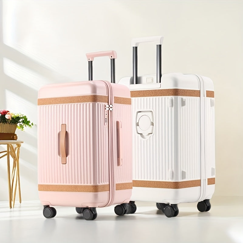 Capacity TSA Lock Suitcase With USB Port And 360 Wheels