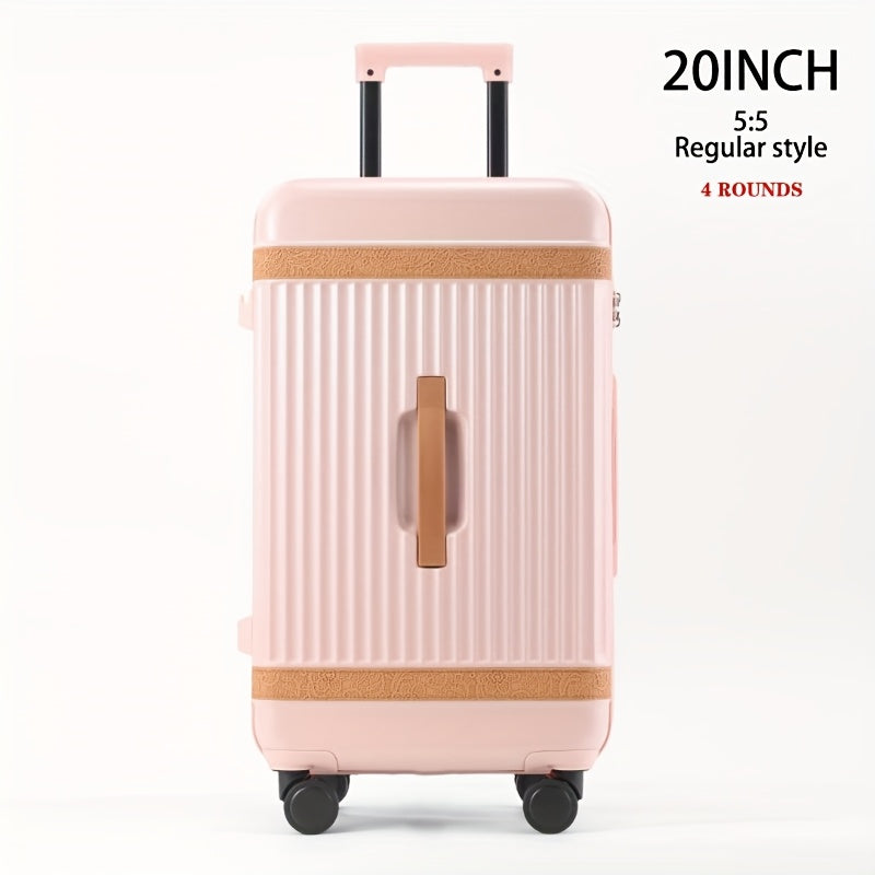 Capacity TSA Lock Suitcase With USB Port And 360 Wheels