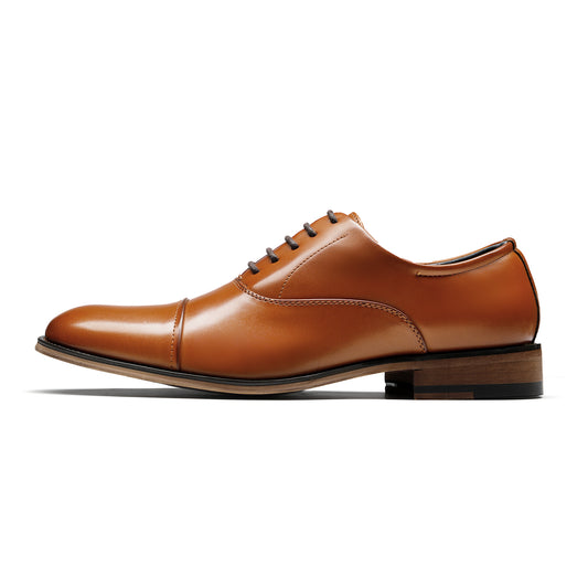 Bruno Marc Men's Oxford Formal Shoes Classic Pointed Toe