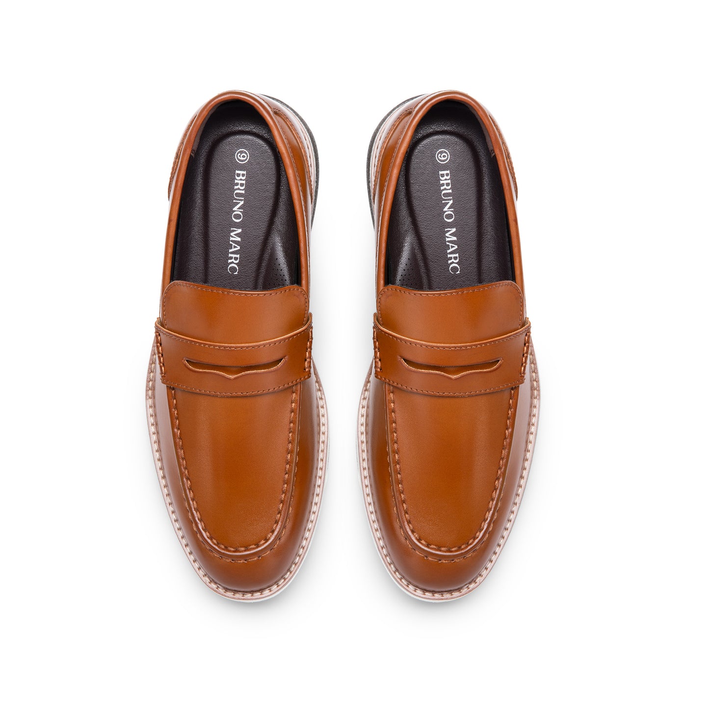 Bruno Marc Men's Anti Slip Dress Loafer Slip On Comfort