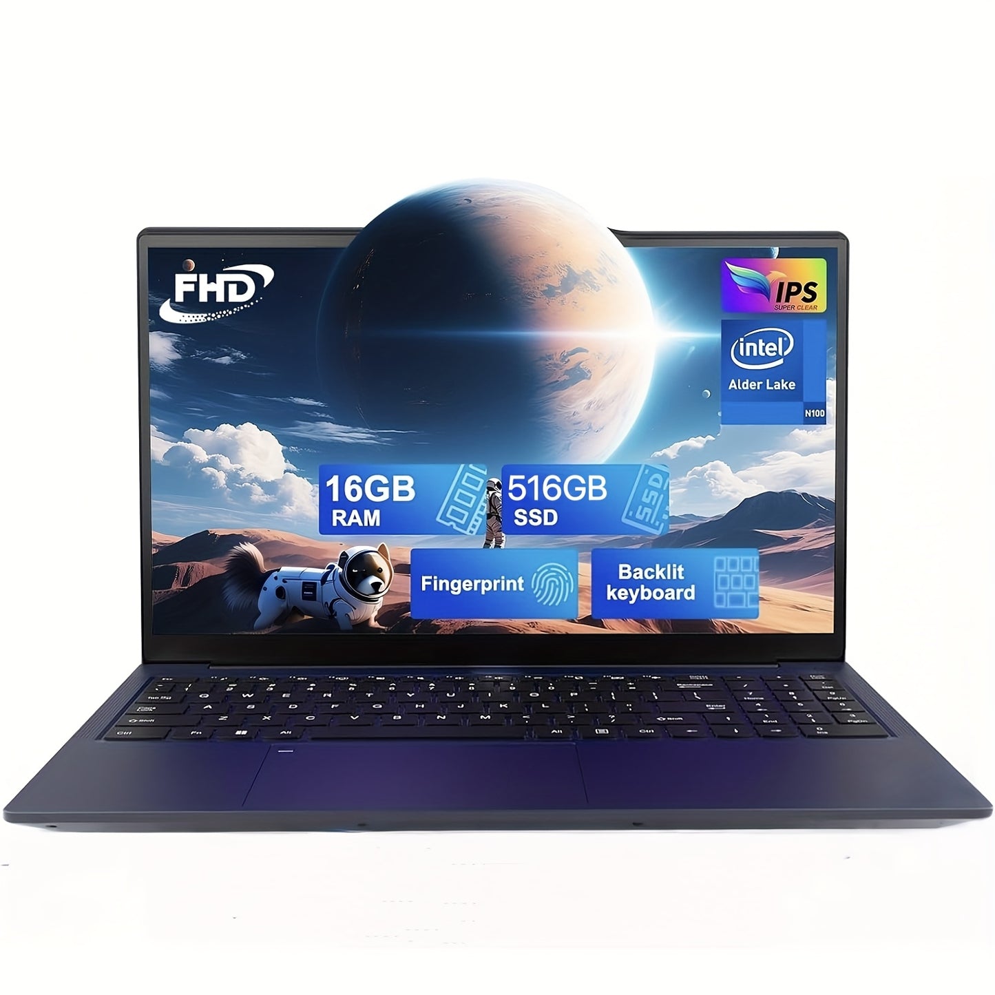 Lightweight Celeron Laptop With 12GB RAM And 512GB SSD