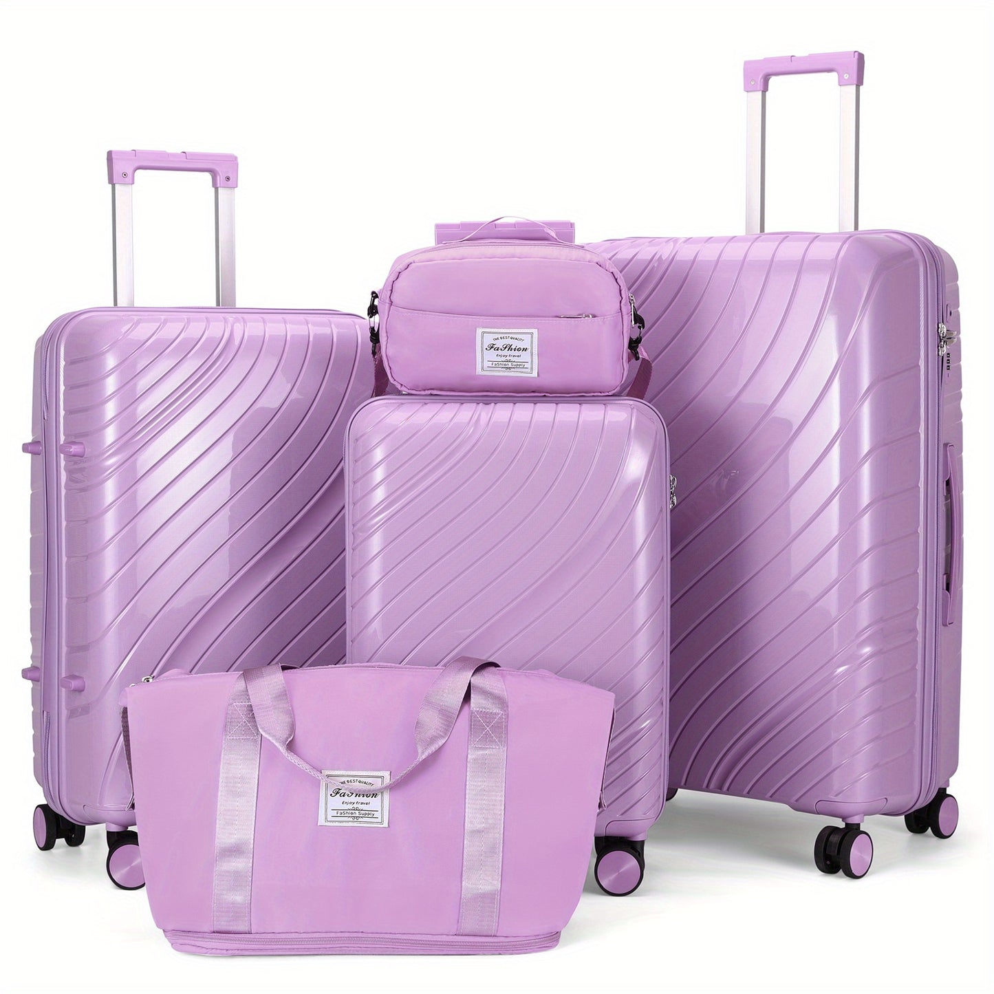 Motorhot Hardshell Luggage Set With TSA Lock And Wheels