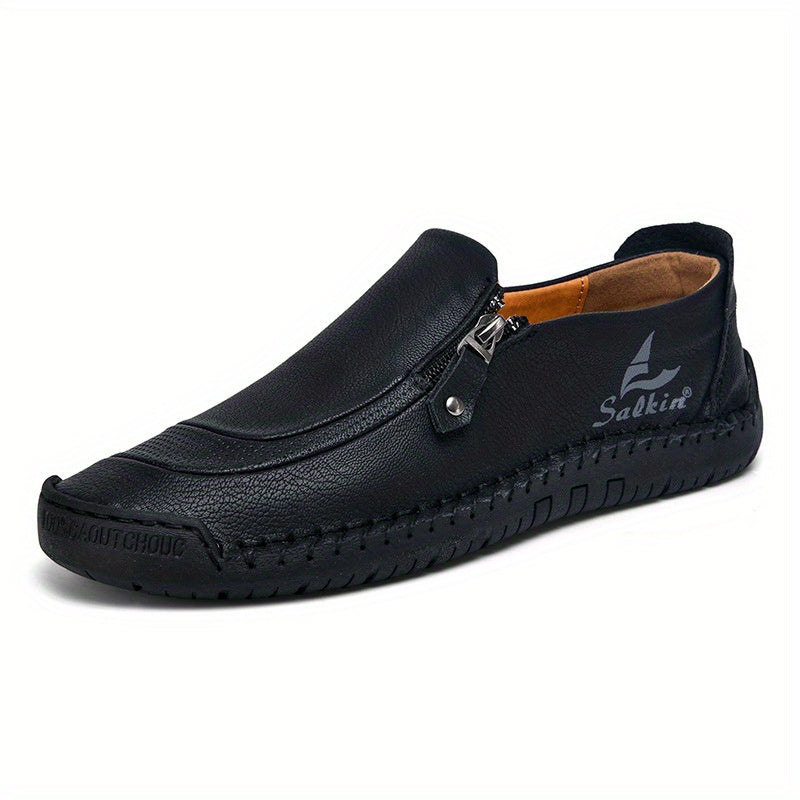 All Nations Emporium Men's Casual Shoes Zipper Closure