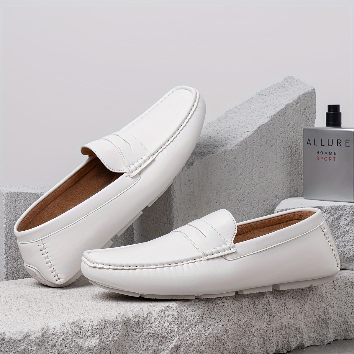 JOUSEN Mens Casual Loafers Slip On Penny Driving Shoes