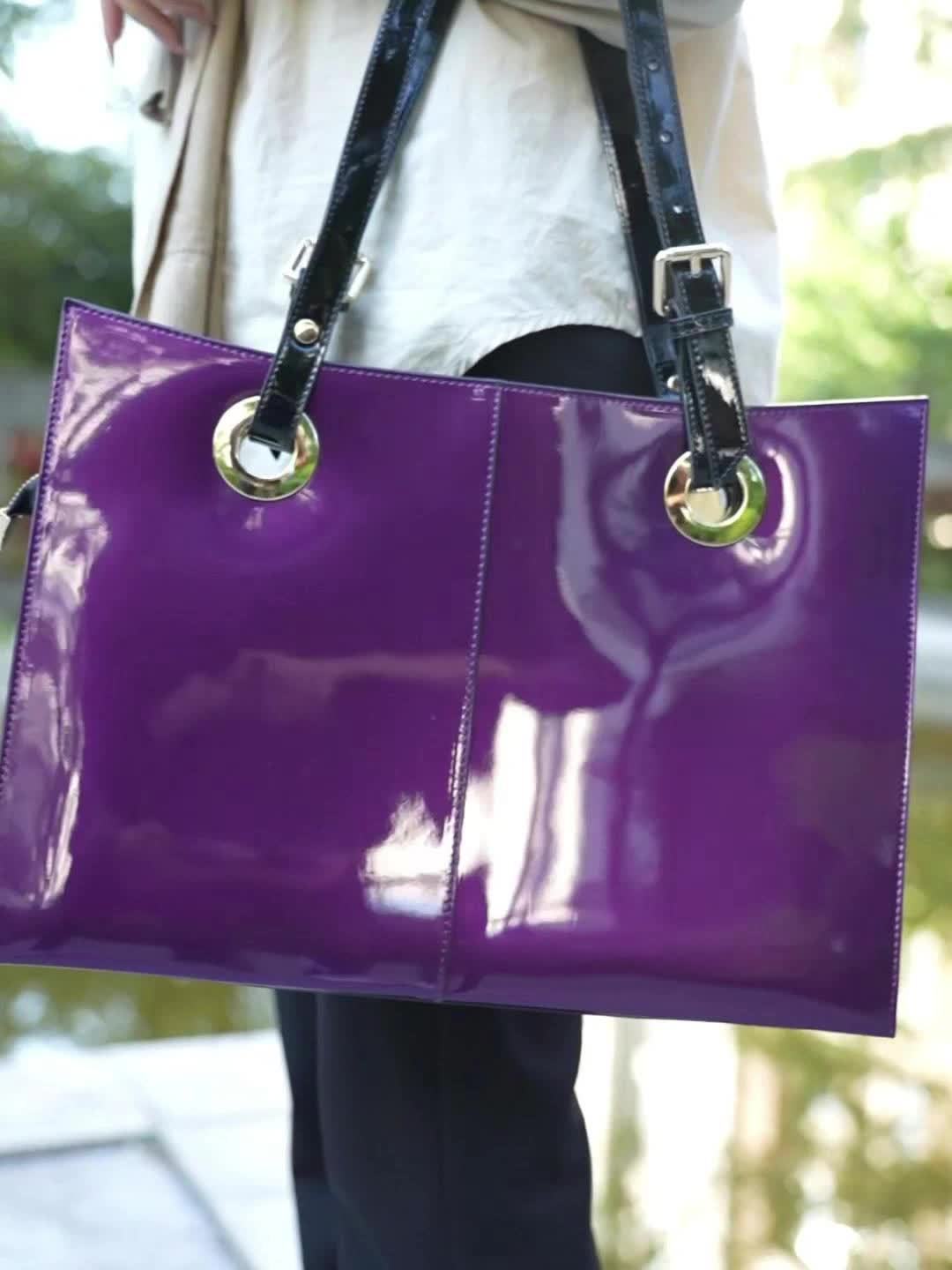 Designer Patent Leather Handbags for Women by XG308791