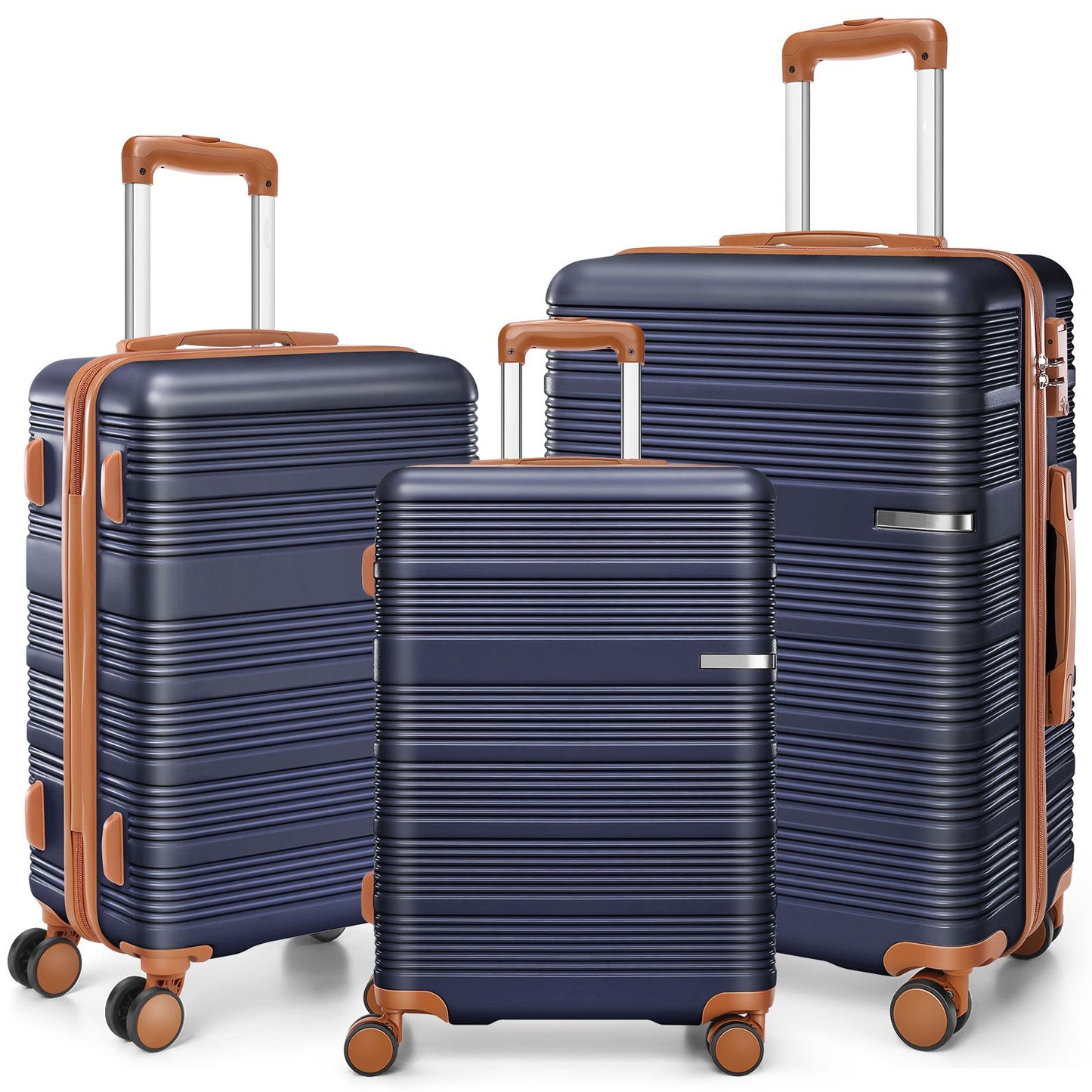 Tooluck Hardshell Luggage Set With Combination Lock