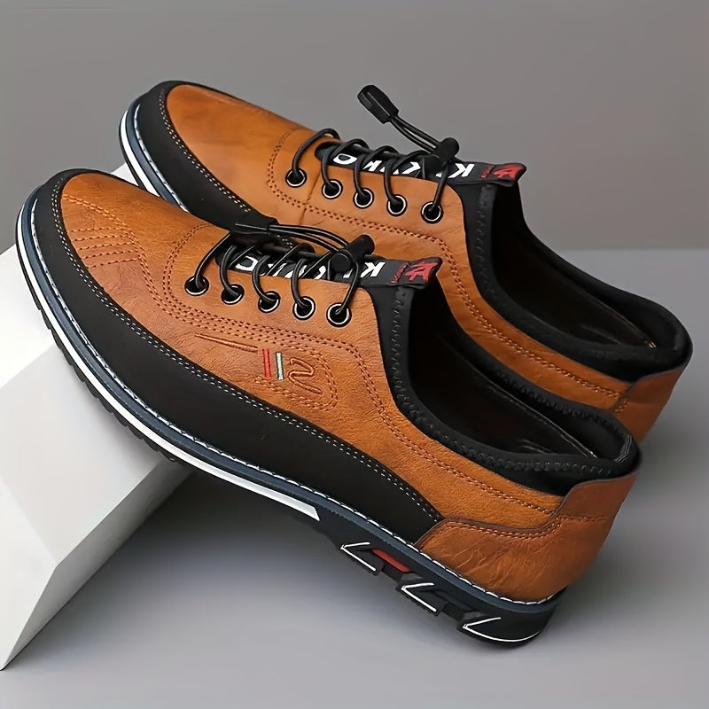 Men's Formal and Casual Shoes With Slip Resistant PU Sole