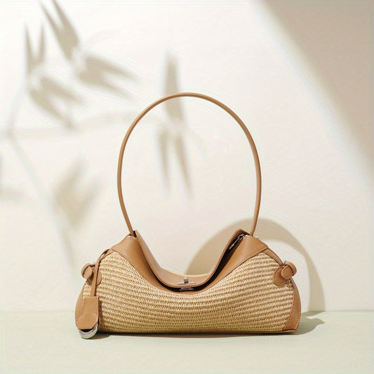Genuine Leather Beach Bag by Unspecified Brand for Women