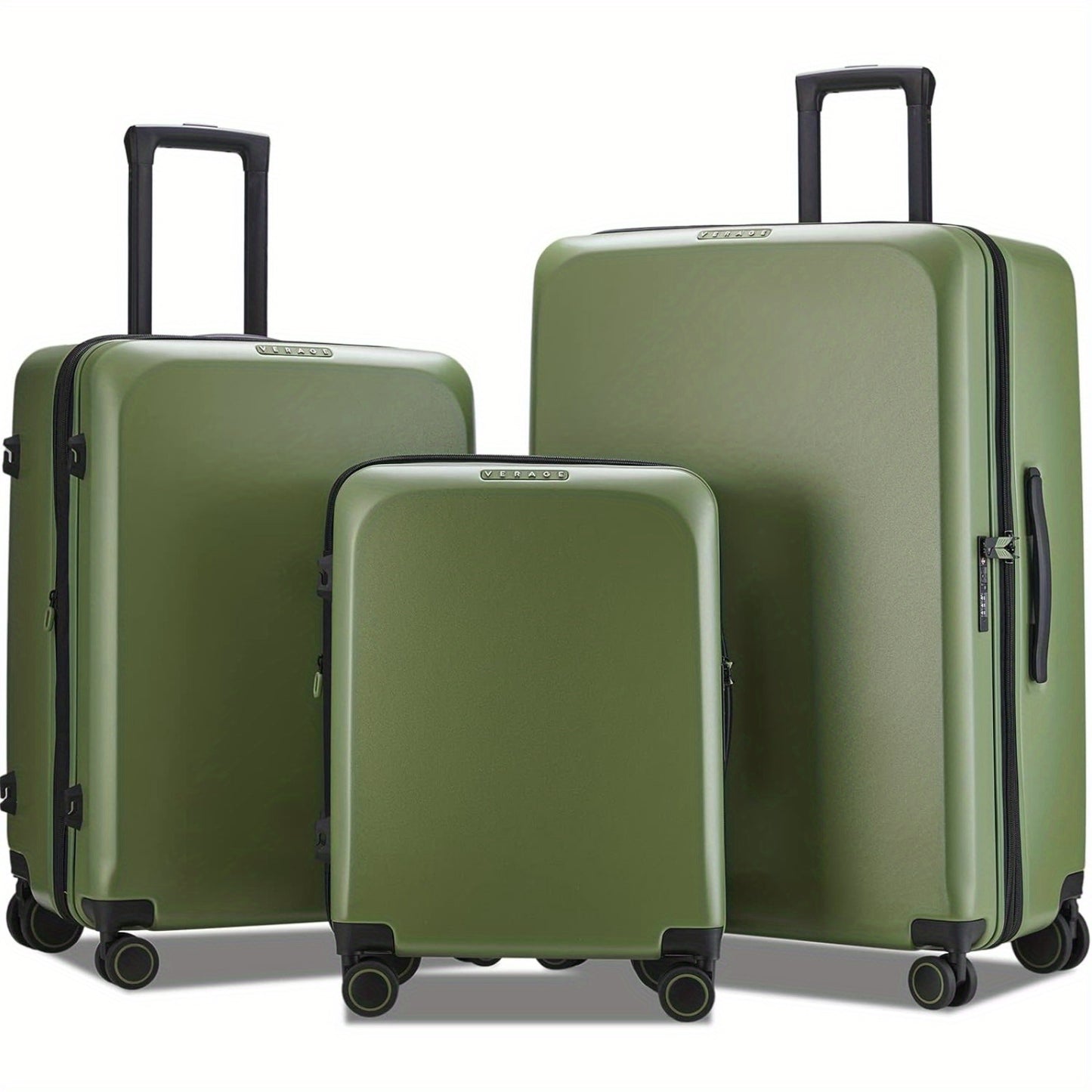 AMAGENIX Expandable Hardshell Luggage Set Spinner Wheels