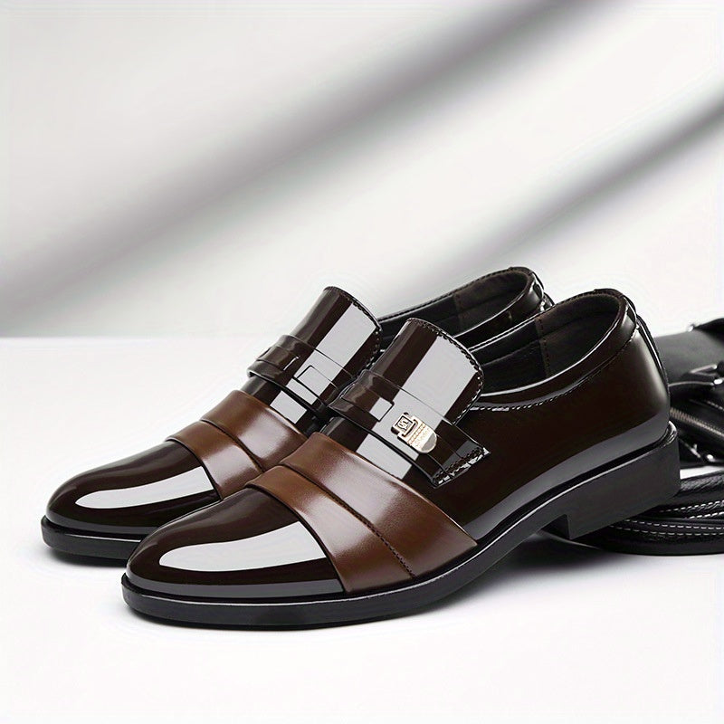 All Nations Emporium Men Slip On Dress Shoes Wide Fit