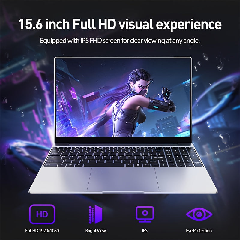 N5095 Laptop 32GB RAM 1TB SSD Fingerprint Backlit Keyboard