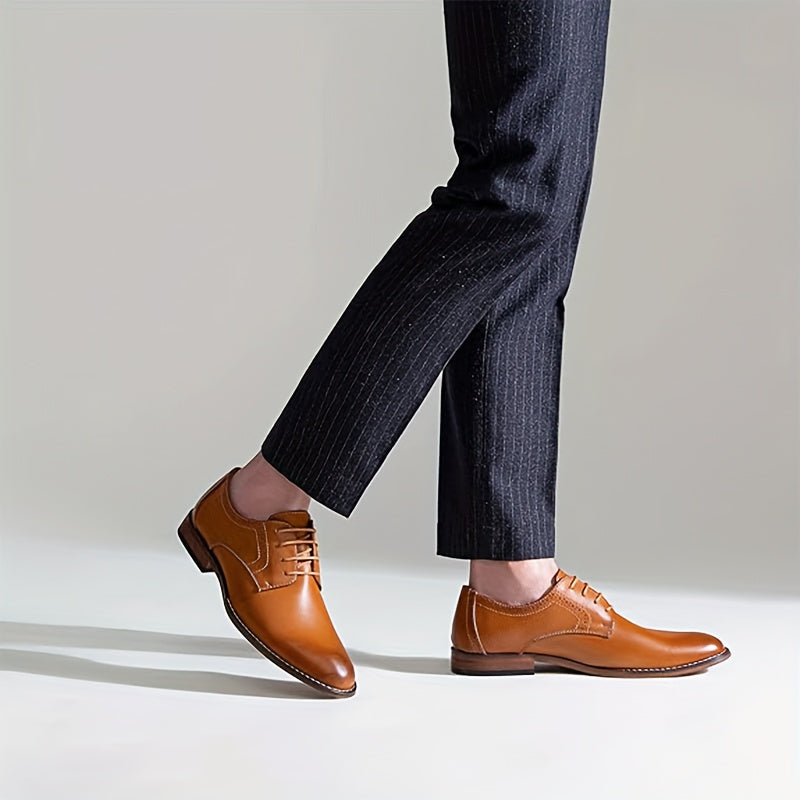 VOSTEY Wingtip Brogue Oxfords For All Season Comfort