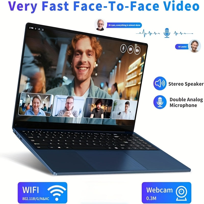 FUNYET Intel N150 Gaming Laptop 16GB RAM 1TB SSD Backlit