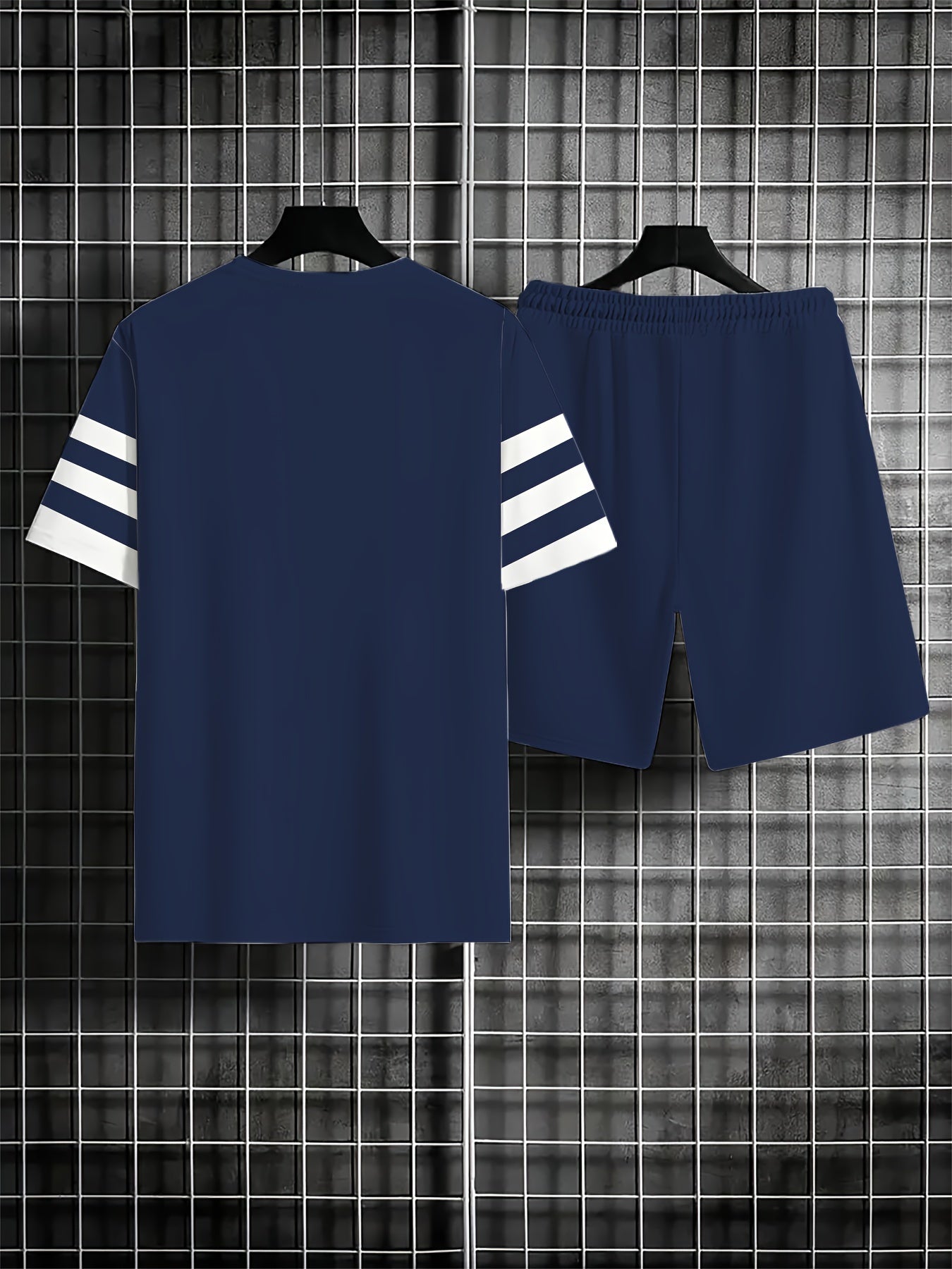 Pirate Theme Men Casual 2pcs T Shirt And Shorts Set